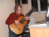 picture 1 Sarod Guitar: Ganesh plays the Sarod Guitar( built by the luthier Franco Barsali on the project of Ganesh Del Vescovo )