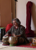 Ganesh Del Vescovo plays the tabla